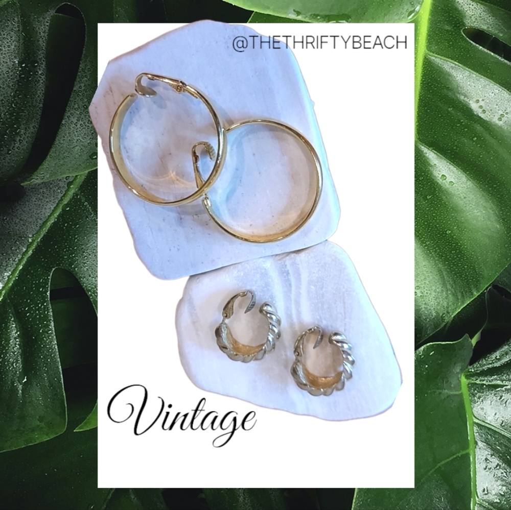 🏷Vintage Clip-On Earrings